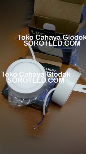 Lampu Downlight LED Outbow 3watt Model Bulat